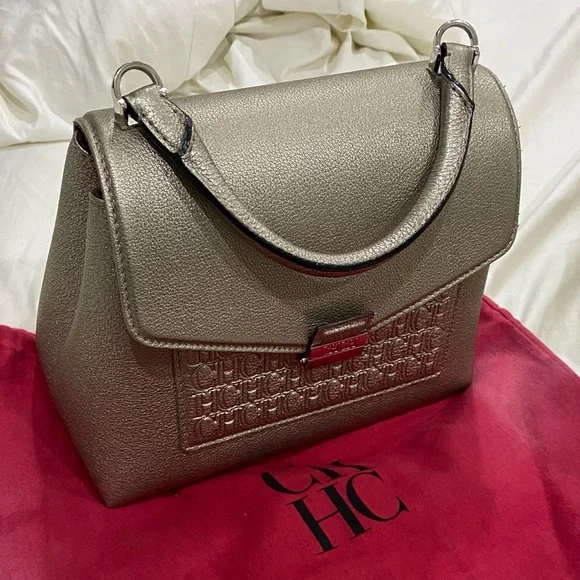 👜Carolina Herrera cross body súper good condition👜 - Picture 1 of 16